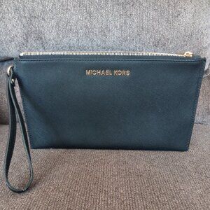 Michael Kors Leather Wristlet. New